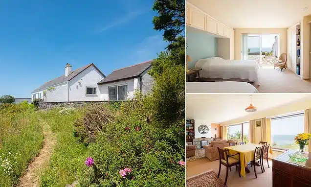 Cornwall Clifftop Bungalow with Ocean Views Listed for £1.5M