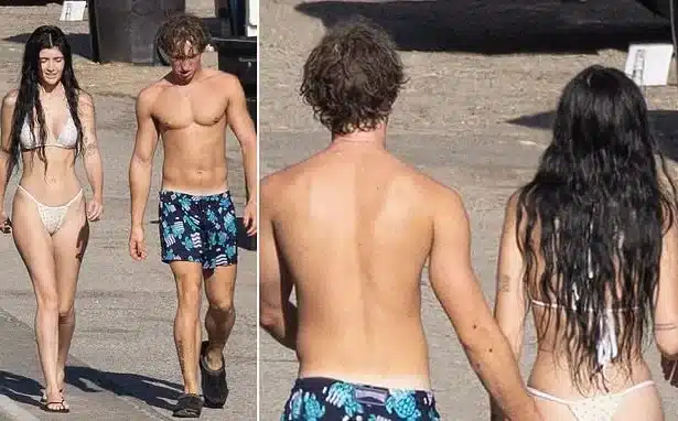 Sami Sheen Displays Affection with Mystery Man in Malibu