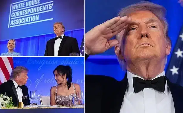 Trump Addresses Rescheduled Correspondents’ Dinner After Security Incident