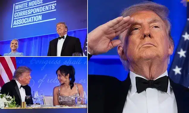 Trump Addresses Rescheduled Correspondents’ Dinner After Security Incident Trump Addresses Rescheduled Correspondents’ Dinner After Security Incident