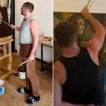 Rocco Ritchie Unveils New Art After Six Months Abroad