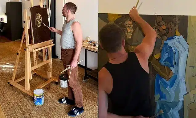Rocco Ritchie Unveils New Art After Six Months Abroad Rocco Ritchie Unveils New Art After Six Months Abroad