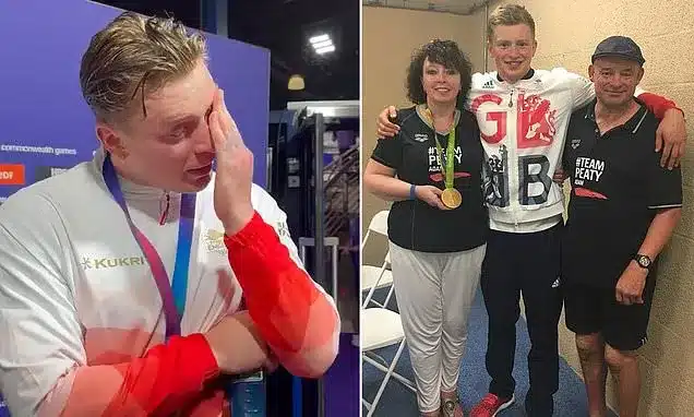 Adam Peaty Tears Up After Commonwealth Games Bronze, Cites Family Fallout
