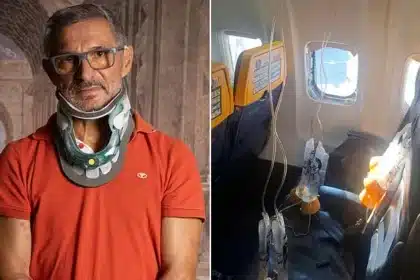 Passenger Pulled from Jet Window During Ryanair Flight Ordeal