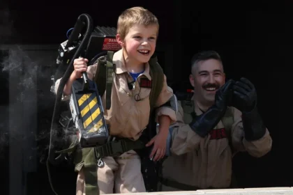 Youngster’s Ghostbusters Dream Realized in Calgary Wish