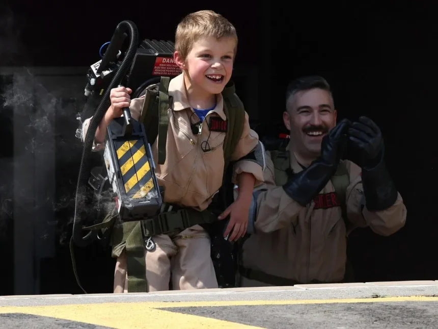 Youngster’s Ghostbusters Dream Realized in Calgary Wish Youngster’s Ghostbusters Dream Realized in Calgary Wish