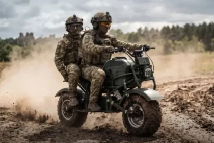 Ukraine’s MUL.E: Stealth Electric Bike Powers Drones, Navigates Minefields