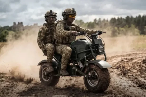 Ukraine’s MUL.E: Stealth Electric Bike Powers Drones, Navigates Minefields