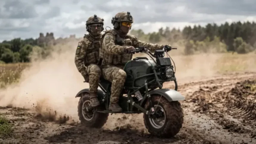 Ukraine’s MUL.E: Stealth Electric Bike Powers Drones, Navigates Minefields Ukraine’s MUL.E: Stealth Electric Bike Powers Drones, Navigates Minefields