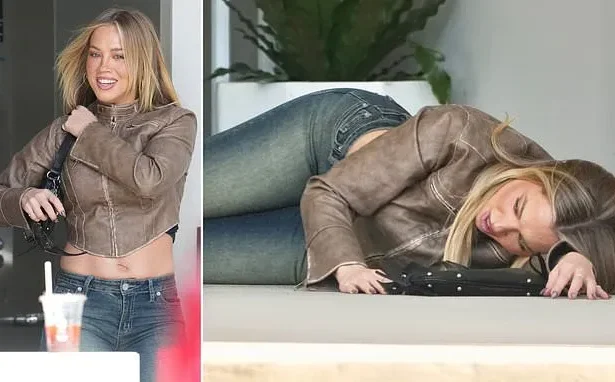 Tammy Hembrow’s Pavement Photo Shoot: Influencer Stages Dramatic Scene