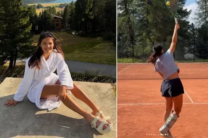Emma Raducanu Practices in Boot Amid US Open Injury Concerns