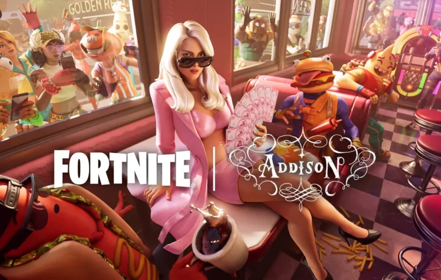 Addison Rae Enters Fortnite Universe with New Collaboration Addison Rae Enters Fortnite Universe with New Collaboration