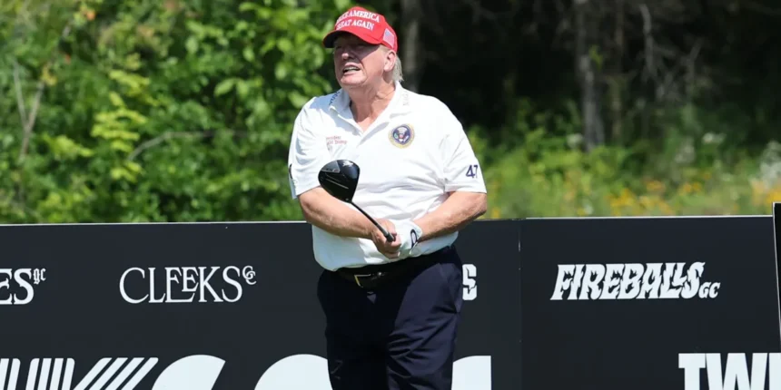 Sam Burns on Playing Golf with Donald Trump: ‘Brutally Honest’ Sam Burns on Playing Golf with Donald Trump: ‘Brutally Honest’