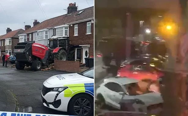 Man Admits Role in Tractor Ramming of Middlesbrough Home