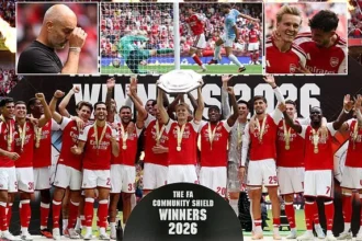 Arsenal Dominates Man City in Community Shield Opener