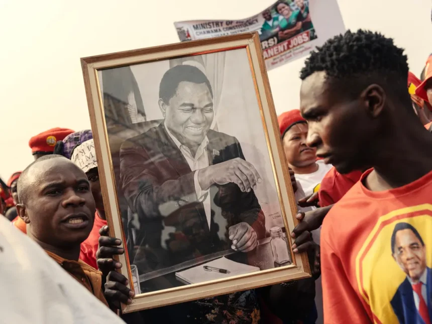 Zambia Election: Hichilema Leads Amid Opposition Raid Allegations Zambia Election: Hichilema Leads Amid Opposition Raid Allegations