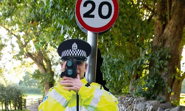 Wooden Police Cutouts Deployed Amid Officer Shortages in Scotland Wooden Police Cutouts Deployed Amid Officer Shortages in Scotland