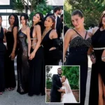 Kylie Jenner Wears Daring Gown to Jordyn Woods’ Wedding