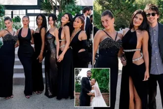 Kylie Jenner Wears Daring Gown to Jordyn Woods’ Wedding