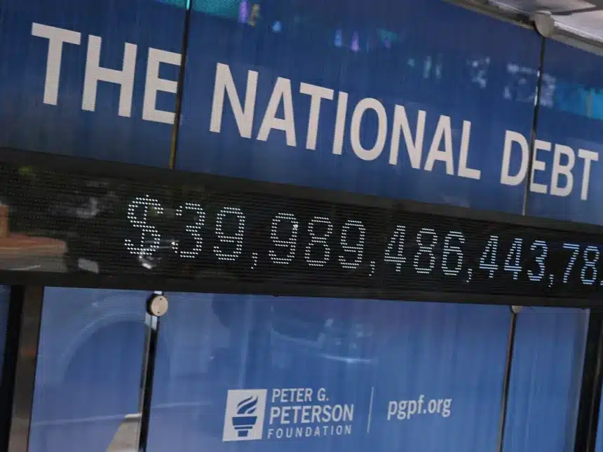 US National Debt Surpasses  Trillion Milestone