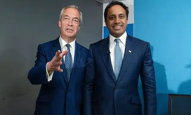 Nigel Farage’s Reform UK Faces Internal Turmoil Amidst Zia Yusuf’s Rise Nigel Farage’s Reform UK Faces Internal Turmoil Amidst Zia Yusuf’s Rise
