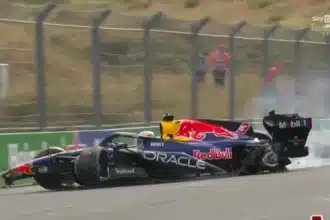 Max Verstappen Crashes Out of Dutch Grand Prix at Zandvoort