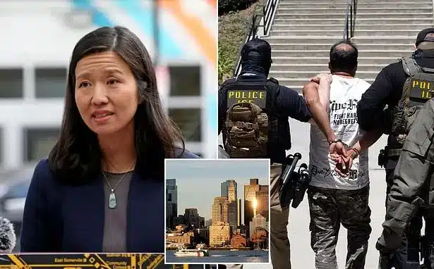 Boston Mayor Michelle Wu Clashes with DHS Over ICE Parking Leases