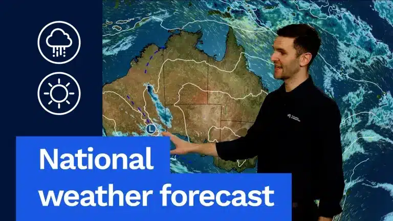 Western Australia Braces for Storms as Low Pressure System Dominates Forecast