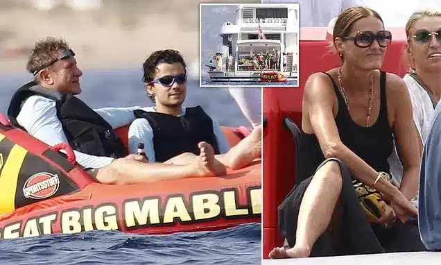 Simon Le Bon Enjoys Sardinia Holiday with Wife Yasmin Simon Le Bon Enjoys Sardinia Holiday with Wife Yasmin