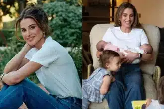 Queen Rania Celebrates 56th Birthday with Granddaughters