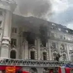 Kyiv SBU Headquarters Hit in Russian Drone Strike