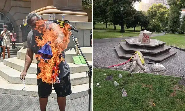 Australia Considers Jail Time for Flag Burning, Vandalizing War Memorials Australia Considers Jail Time for Flag Burning, Vandalizing War Memorials