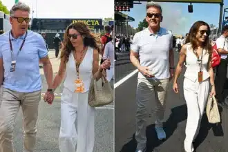 Gordon Ramsay and Wife Tana Enjoy Italian Grand Prix