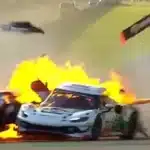 Heroic Rescue: Driver Saves Rival from Fiery Ferrari Crash