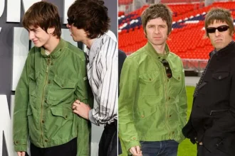 Noel Gallagher’s Son Sonny Dons Dad’s Vintage Jacket at Oasis Film Premiere