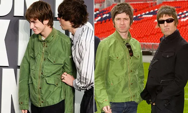 Noel Gallagher’s Son Sonny Dons Dad’s Vintage Jacket at Oasis Film Premiere Noel Gallagher’s Son Sonny Dons Dad’s Vintage Jacket at Oasis Film Premiere