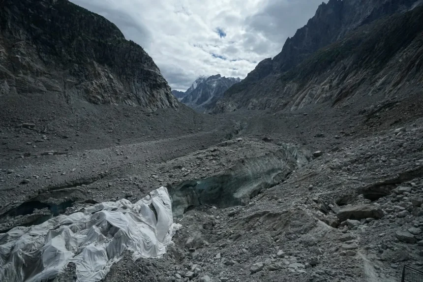 Mont Blanc’s Melting Glaciers Fuel Climate Change Fears Mont Blanc’s Melting Glaciers Fuel Climate Change Fears