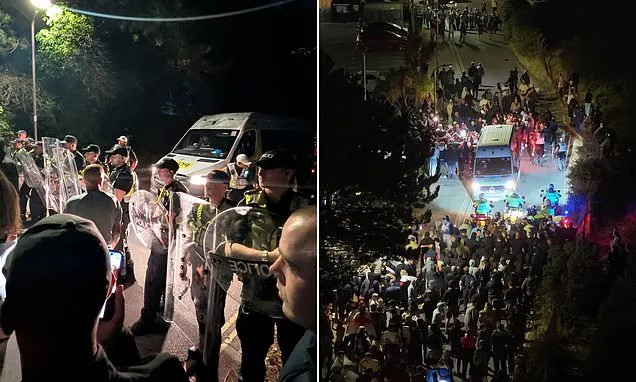 First Arrest Made in Violent Portsmouth Migrant Protest