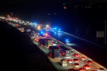 M1 Wrong-Way Crash: Two Arrested After Man Injured