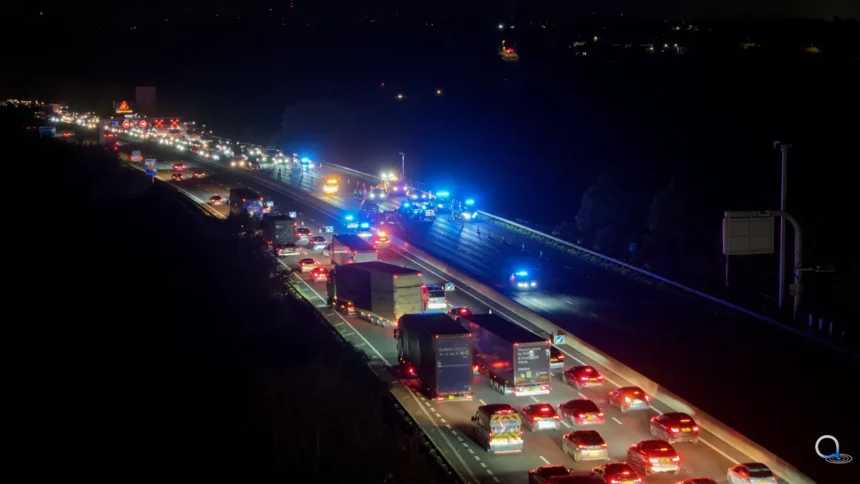 M1 Wrong-Way Crash: Two Arrested After Man Injured