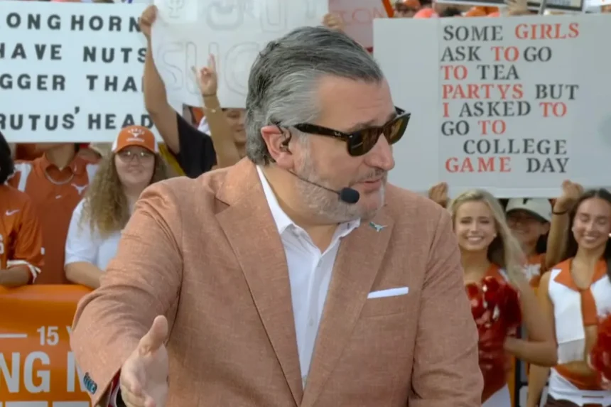 Ted Cruz Booed at College GameDay Event