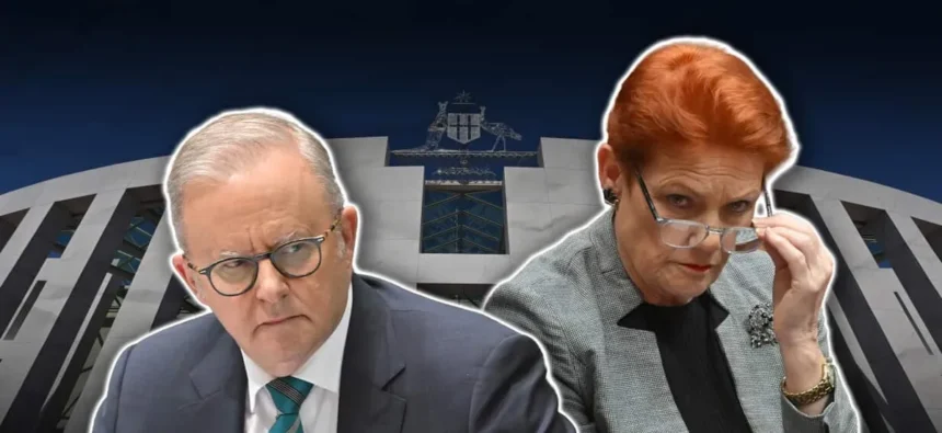 Albanese Defends Mother’s Legacy Against Hanson’s Public Housing Remarks