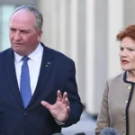 Barnaby Joyce Backs Hanson’s Criticism of PM’s Mother
