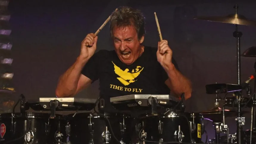 Rob Hirst’s Iconic Drum Kit Featured in Aussie Performance Treasures Rob Hirst’s Iconic Drum Kit Featured in Aussie Performance Treasures