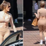 Jennifer Lopez Flaunts Fit Physique at Gym