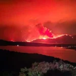 Croatia Wildfire: Britons Flee to Sea as Flames Engulf Brac Island