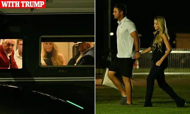 DeChambeau, Demaiter Join Trump on Marine One After Camp David Departure DeChambeau, Demaiter Join Trump on Marine One After Camp David Departure